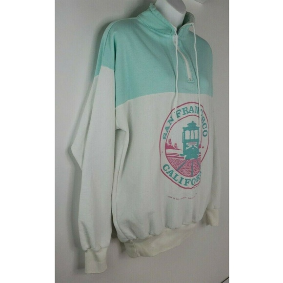 ⬇️ $65 Vintage 80s San Francisco California Hoodie - Picture 3 of 8